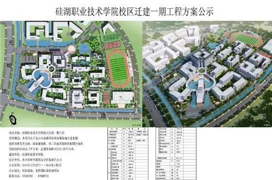 昆山硅湖职业技术学院新校区一期