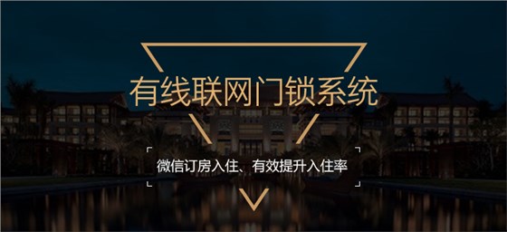 有线联网门锁