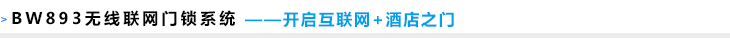 893无线联网门锁系统